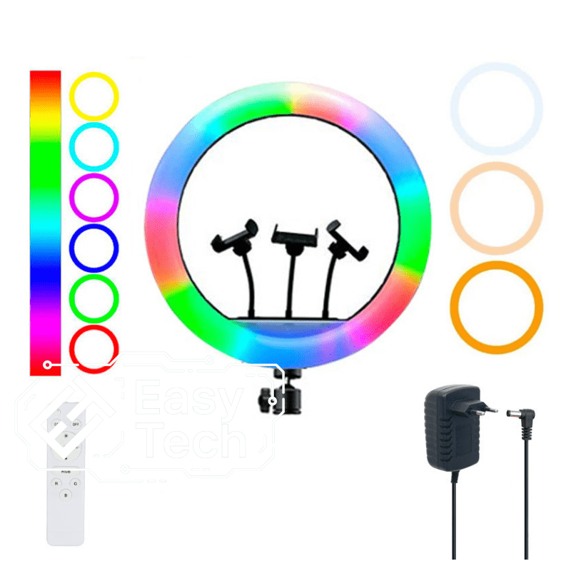 RGB Led 3D-56 Livestreaming Lamp Ring Light